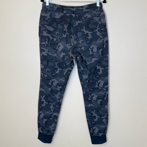 Nike Tech Fleece Camo Jogger Sweatpants - Men's Size M - Gray Black - Picture 3 of 10